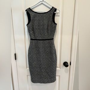 J crew wool herringbone dress. Pockets!  EUC.